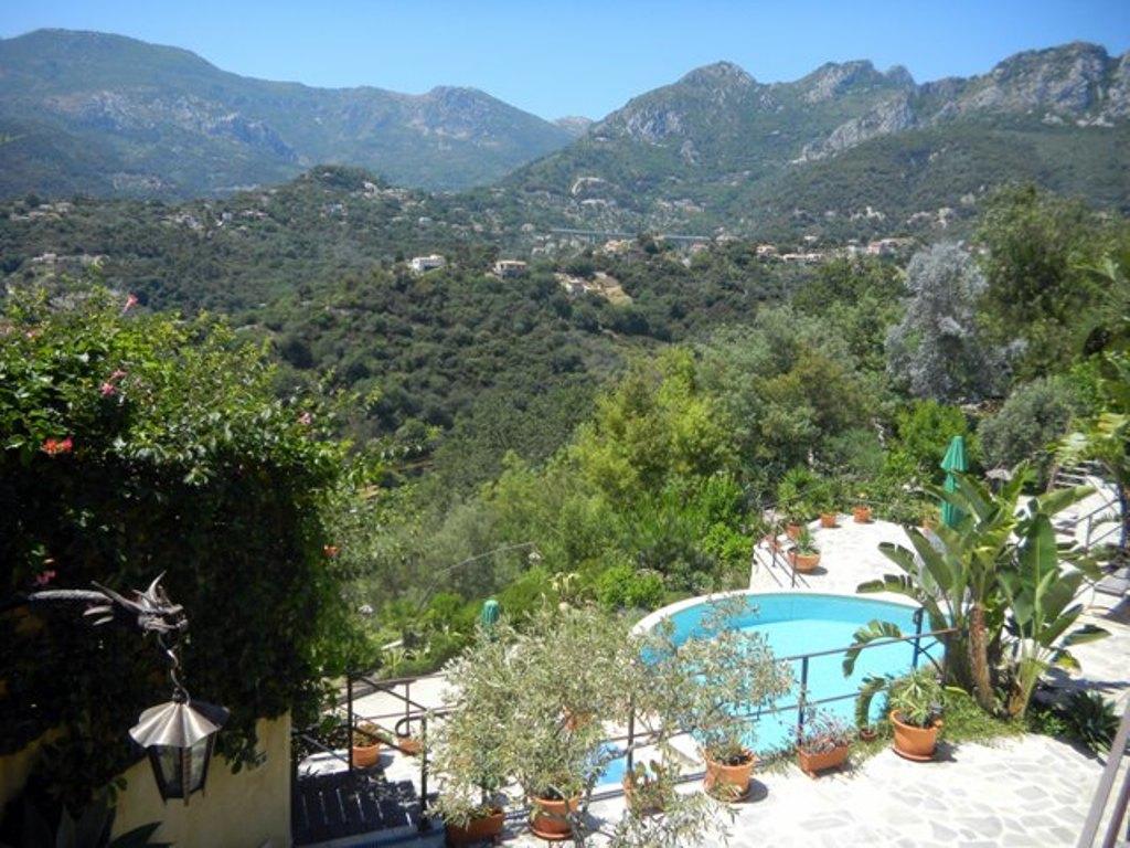 Les Mimosas Bed and Breakfast Menton Exteriör bild